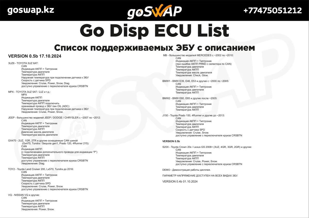 Go Disp — лист 6 из 6