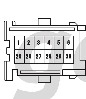 Распиновка разъема AE1
